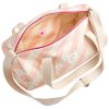 Sac week-end à rayures Roses Pop Sauthon Produit ouvert 3