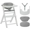 Chaise haute évolutive Timba 2 avec coussin White-Grey Bébé Confort Produit 9