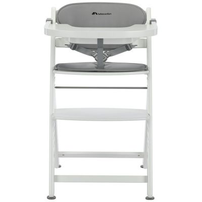 Chaise haute évolutive Timba 2 avec coussin White-Grey