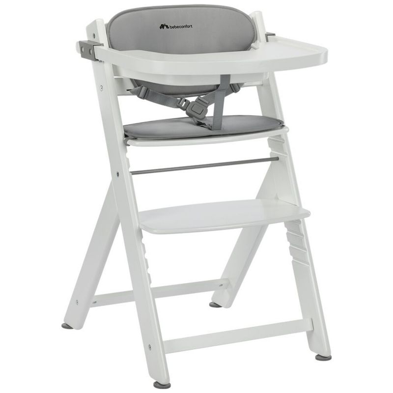 Chaise haute évolutive Timba 2 avec coussin White-Grey Bébé Confort Produit 3