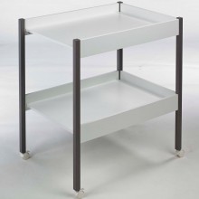 Table à langer Maddy bois gris et blanc   par Geuther