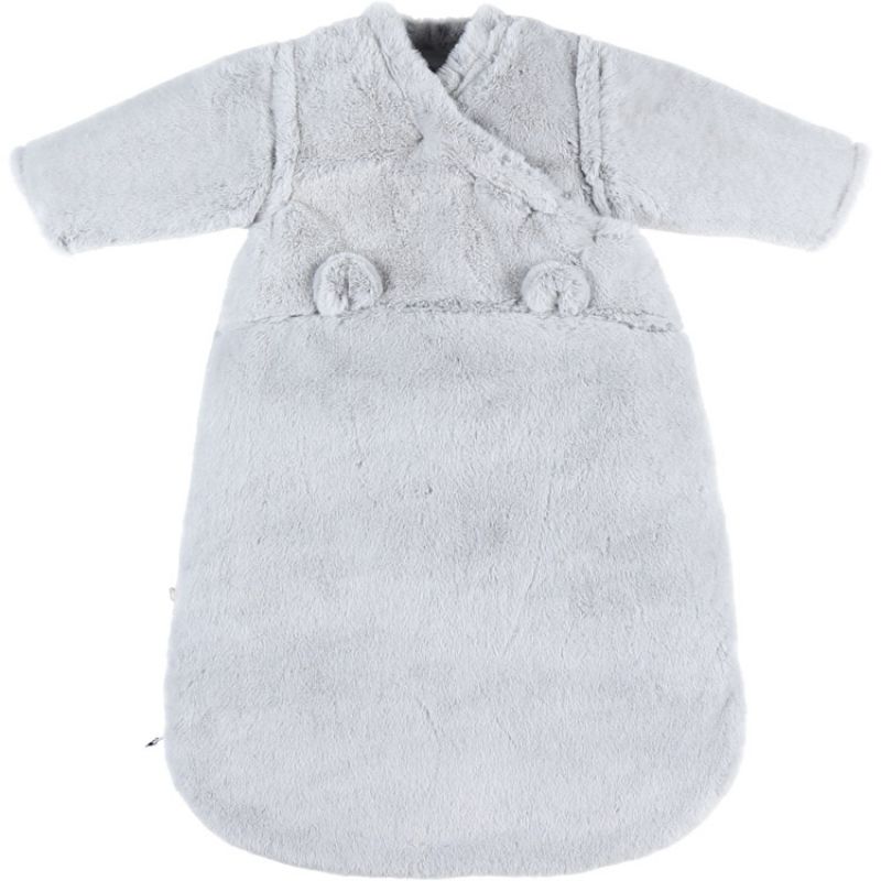 Gigoteuse chaude à poils longs Mix & Match grise TOG 2 (70 cm) Noukie's