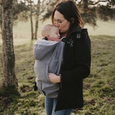 Couverture de portage 3 en 1 gris