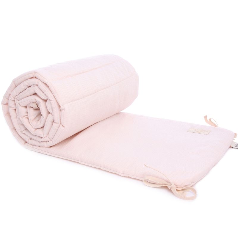 Tour de lit Nest rose pâle Nid d'abeille (pour lits 60 x 120 et 70 x 140 cm) Nobodinoz