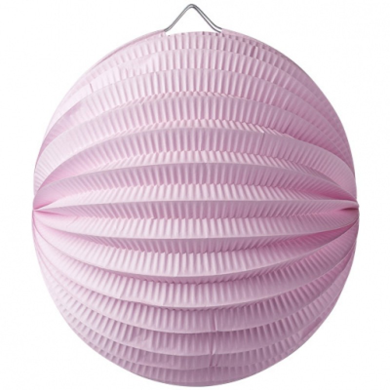 Lampion boule rose Arty Fêtes Factory