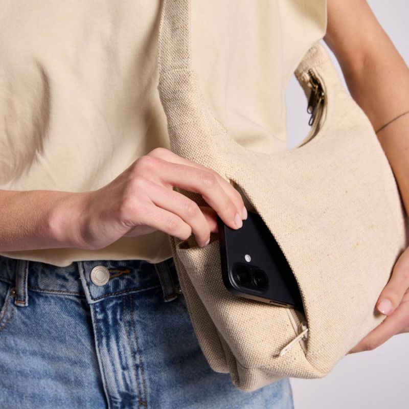 Sac multipoches Emile Jute Hindbag Ambiance 6