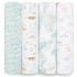 Lot de 4 maxi langes en coton Voyager (112 x 112 cm) - aden + anais