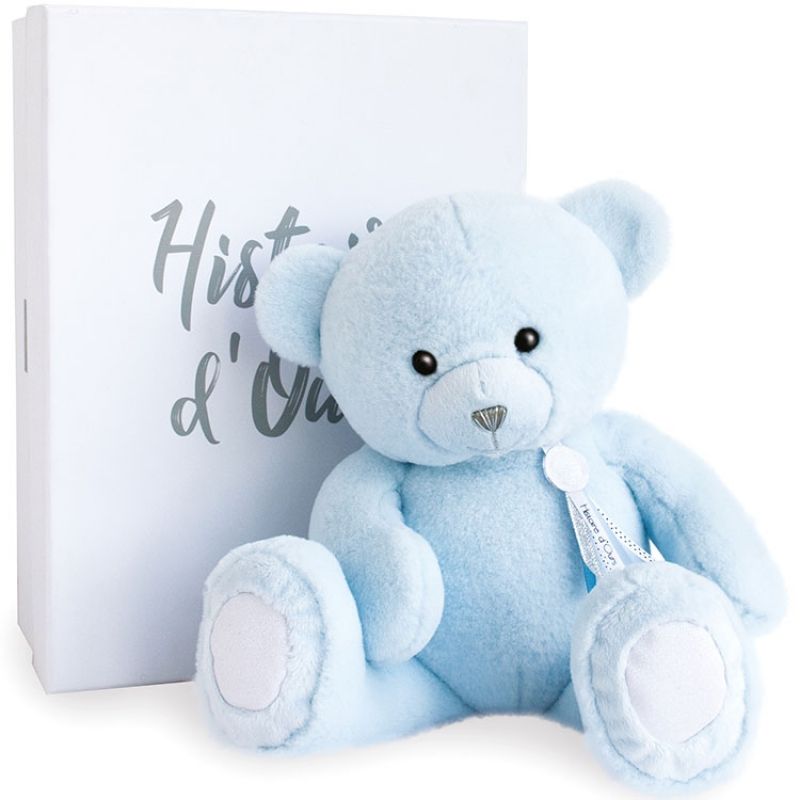 Peluche ours Charms bleu clair (40 cm) Histoire d'Ours