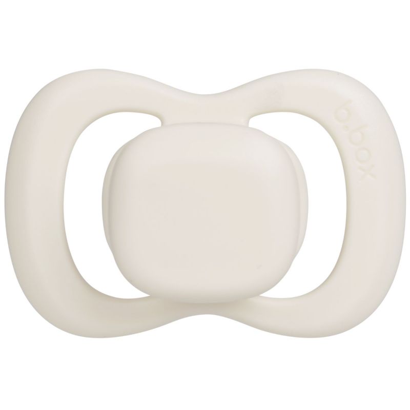 Lot de 2 sucettes symétriques en silicone Vanilla-Latte (0-6 mois) B.Box Produit 5