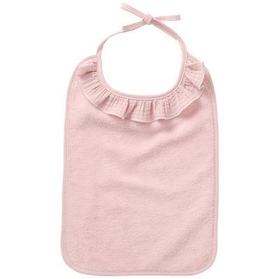 Grand bavoir bambou et gaze de coton pétale BB & Co