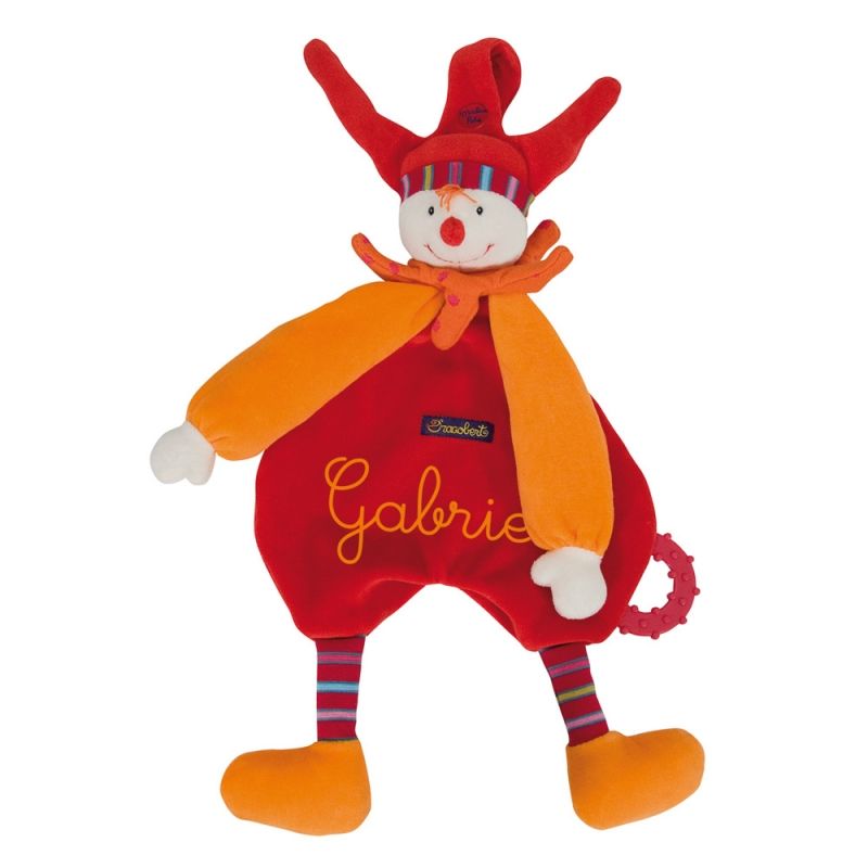 Doudou Acrobate personnalisable Dragobert Moulin Roty
