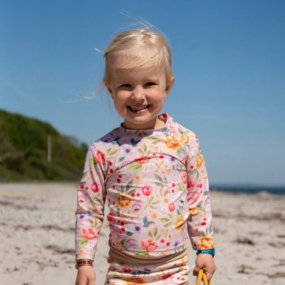 T-shirt anti-UV manches longues Ocean Blossom (1-2 ans)