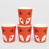 Lot de 8 gobelets en papier renard - My Little Day Lot de 8 gobelets en papier renard - My Little Day