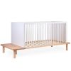 Lit bébé évolutif Evobed écru naturel (70 x 140 cm) - Childhome