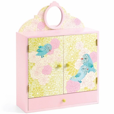 Boîte à bijoux oiseau romantique Djeco