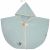 Variation Bleu, orange, beige du produit Poncho de bain Baleine Lagon personnalisable (0-5 ans) de la marque L'oiseau bateau