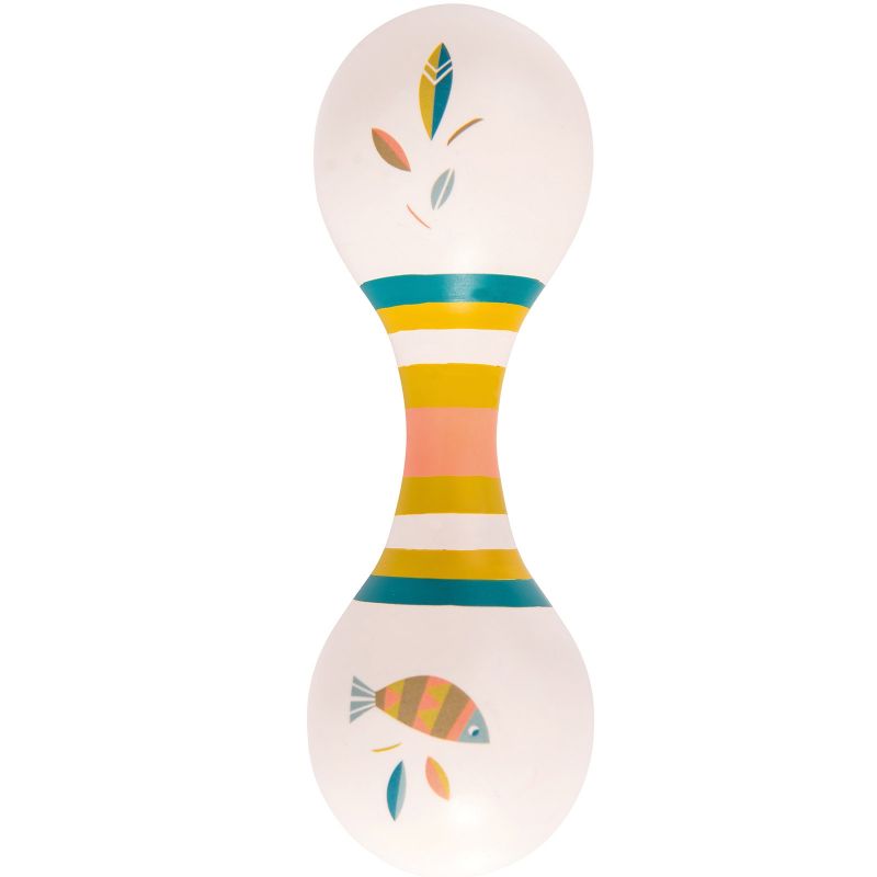 Maracas crème Le voyage d'Olga Moulin Roty