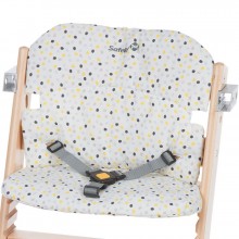 Coussin de chaise haute Timba Grey Patches  par Safety 1st