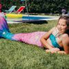 Ensemble 3 pièces queue de sirène Star (taille S - 10 ans) Kuaki Mermaids Ambiance 2