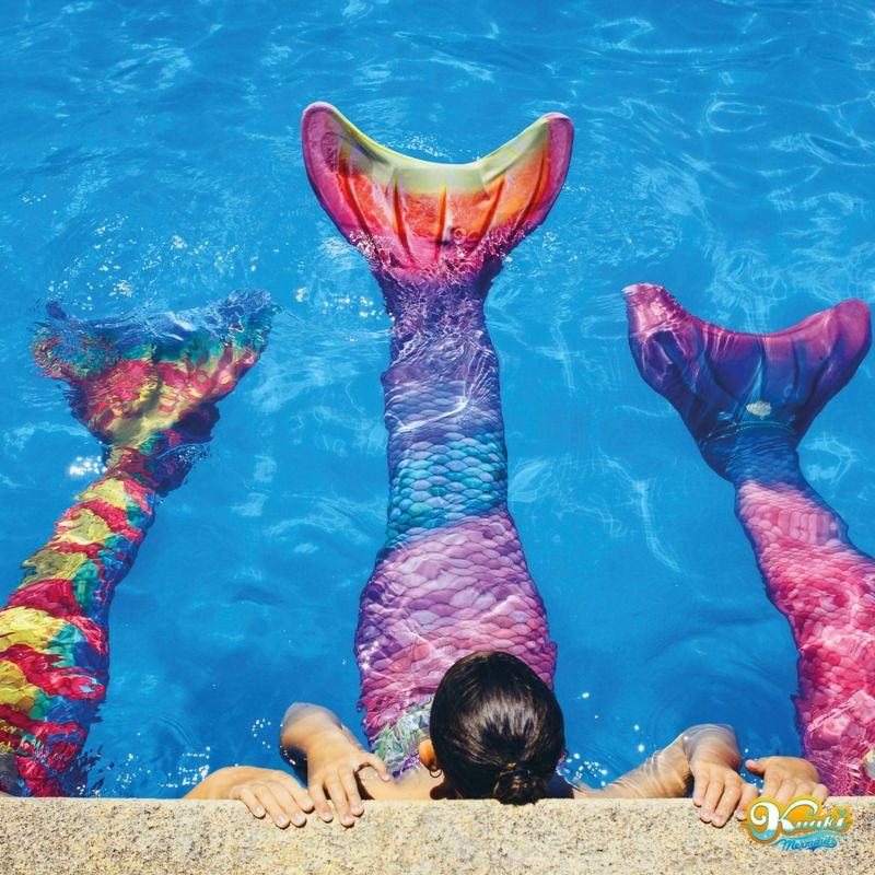 Ensemble 3 pièces queue de sirène Star (taille S) Kuaki Mermaids Ambiance 3