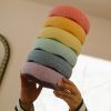 Jeu de motricité original Mini rainbow pastel (6 blocs) Stapelstein Ambiance 3