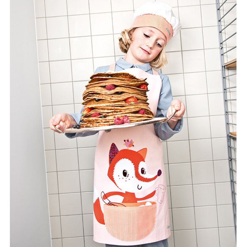 Tablier et toque Alice Little Chef Lilliputiens