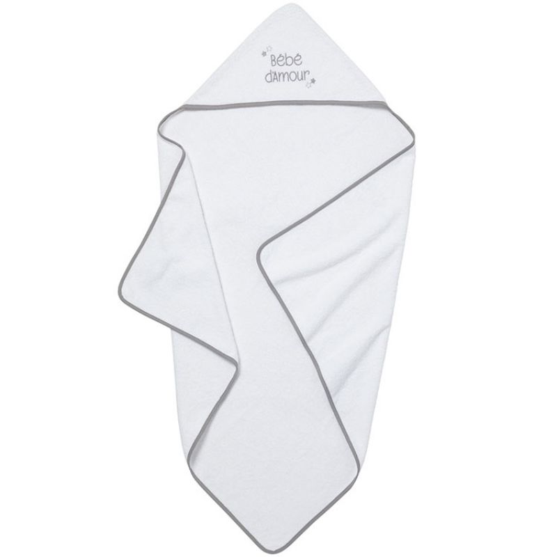 Cape de bain Bébé d'amour (100 x 100 cm) Babycalin