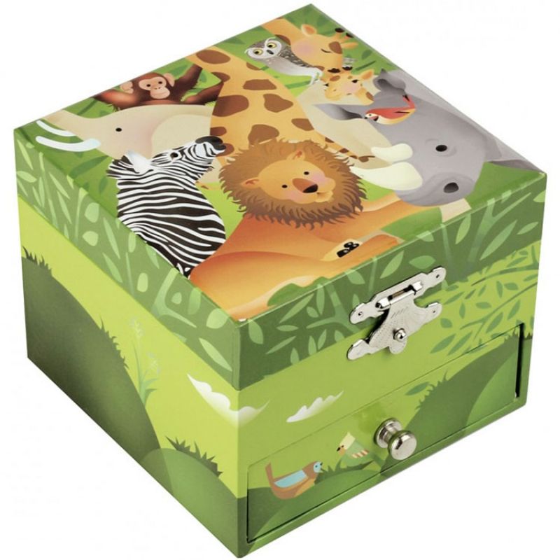 Coffret cube jungle Trousselier