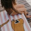 Serviette de plage Minus Chat (70x140 cm) Zakuw Ambiance 4