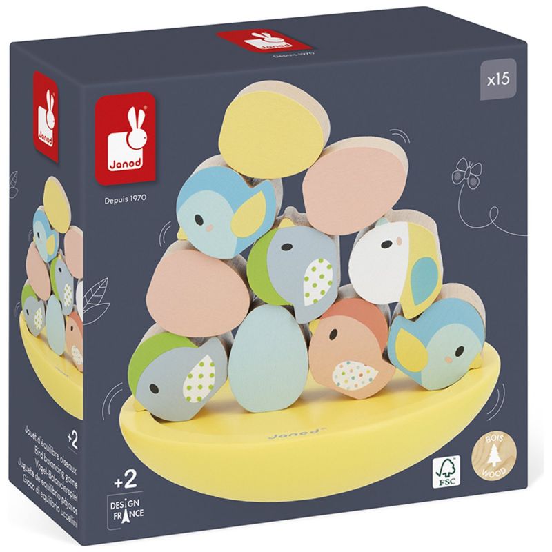 Jeu d'équilibre Oiseaux Pure Janod Packaging 4