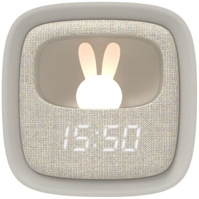 Réveil 2 en 1 Billy Clock Grey MOB