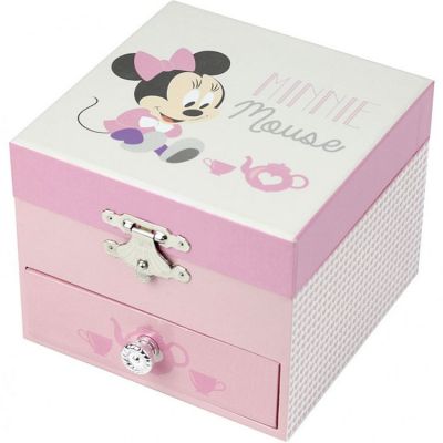 Boîte à musique Cube Minnie Baby Trousselier