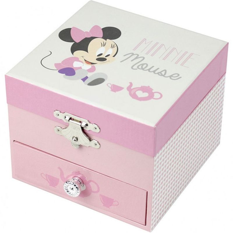 Boîte à musique Cube Minnie Baby Trousselier