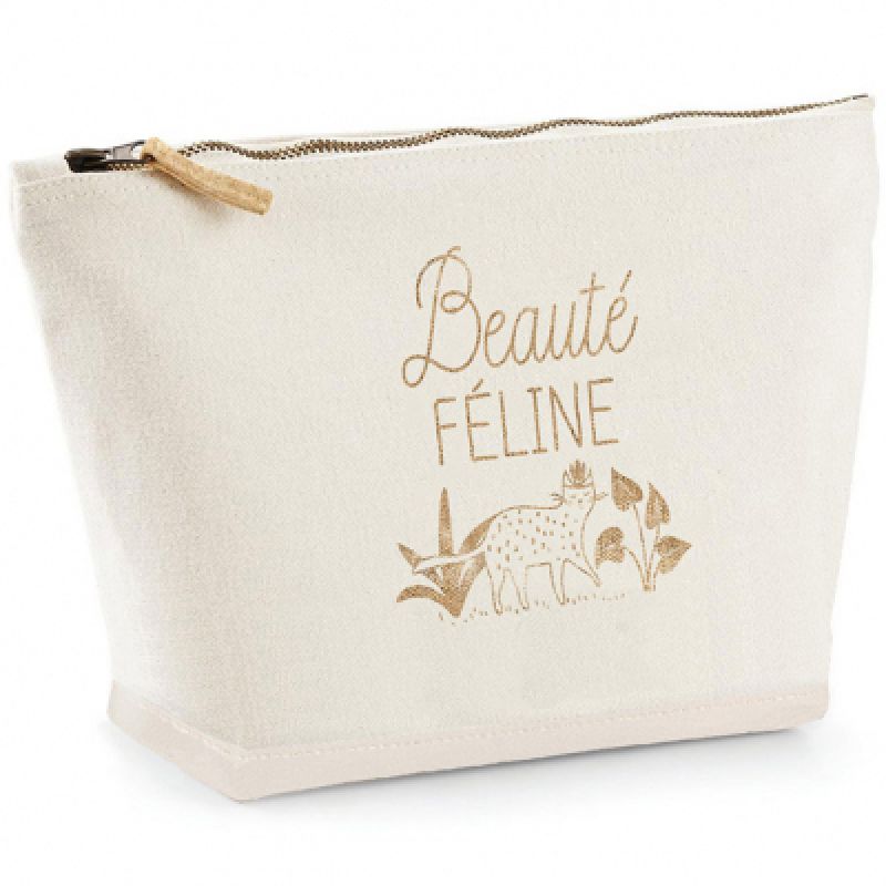 Trousse de toilette beauté féline Créa Bisontine
