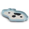 Assiette silicone avec ventouse Dotti Bleu  par Done by Deer