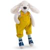 Peluche chien Pilou jaune Puce & Pilou (37 cm) - Moulin Roty