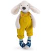 Peluche chien Pilou jaune Puce & Pilou (37 cm)  par Moulin Roty