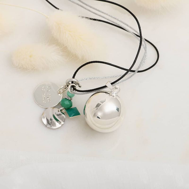 Bola de grossesse Emotion Odysée personnalisable (plaqué argent) Nativee