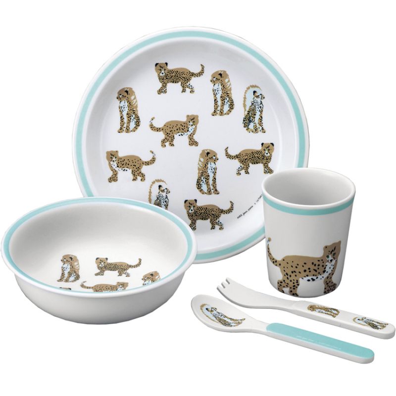 Coffret repas Le Petit Lucas Du Tertre Le Jaguar (5 pièces) Petit Jour Paris