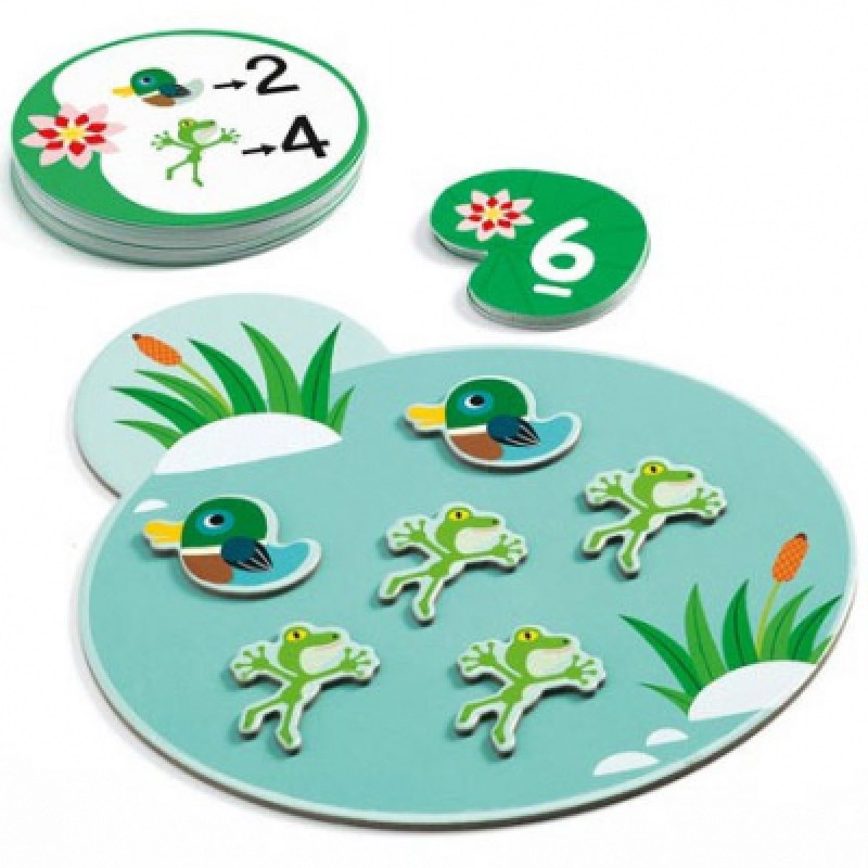 Jeu de calculs Eduludo Additions Djeco