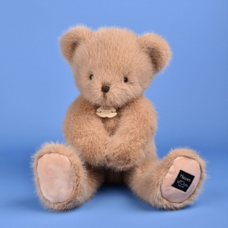 Peluche ours Clémentin Miel Amande (38 cm) Histoire d'Ours Ambiance 2