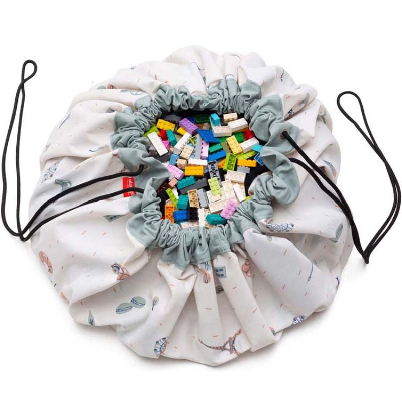 Sac à jouets 2 en 1 Original Print Paris Map Play&Go Produit 3