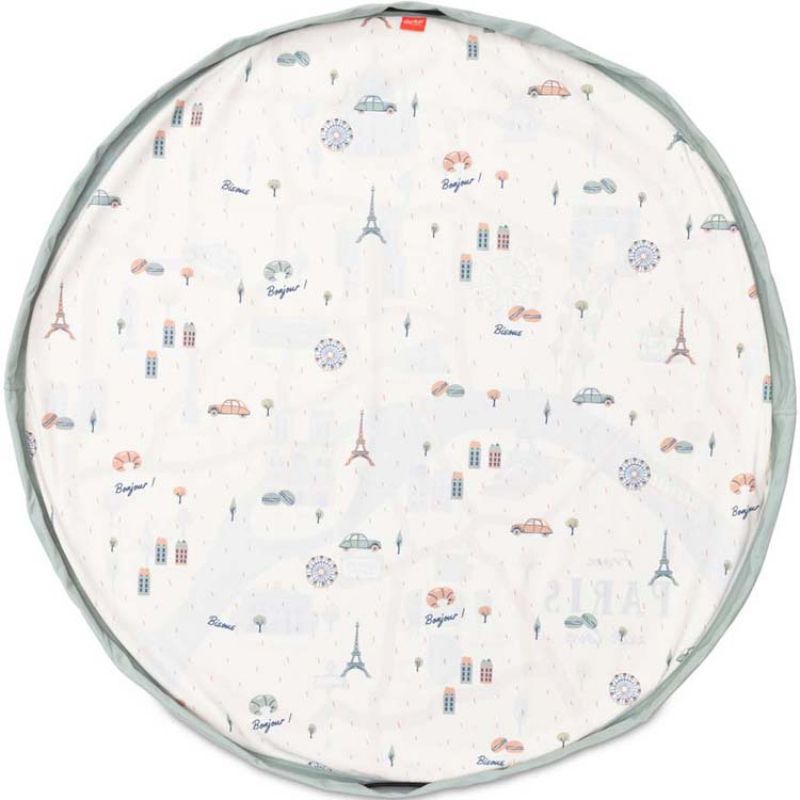 Sac à jouets 2 en 1 Original Print Paris Map Play&Go Produit ouvert 7