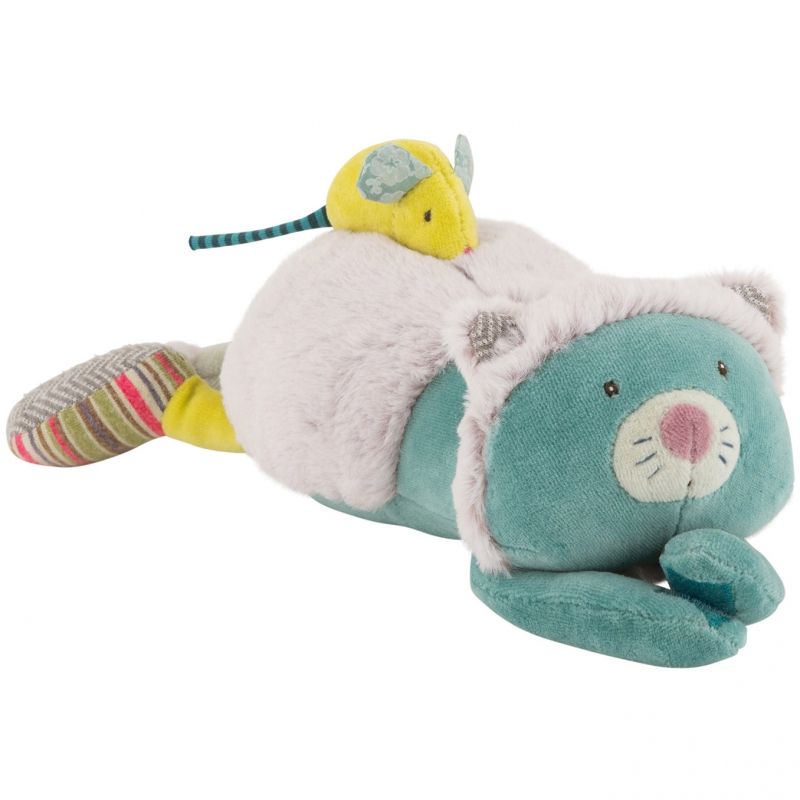 Peluche musicale chat Les Pachats (33 cm) Moulin Roty