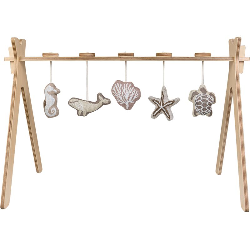 Arche de jeux en bois avec jouets Umi Quax