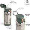 Gourde à paille isotherme Tiny trails Vert (340 ml) Done by Deer Produit 7