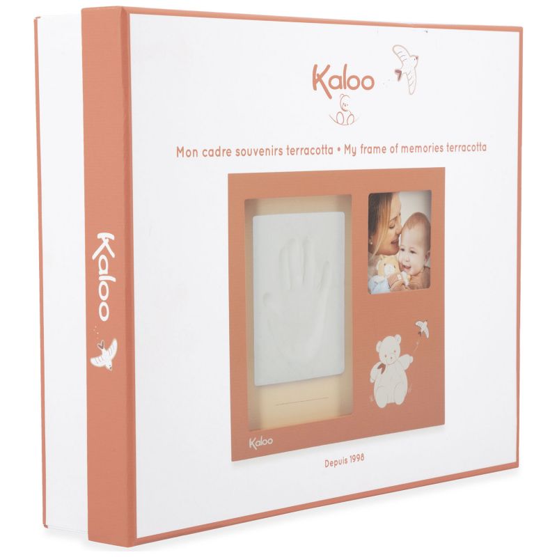 Mon cadre à souvenirs photo et empreinte Terracotta Kaloo Packaging 7