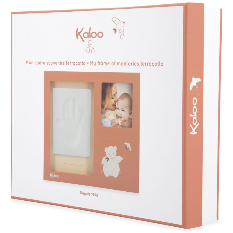 Mon cadre à souvenirs photo et empreinte Terracotta Kaloo Packaging 8
