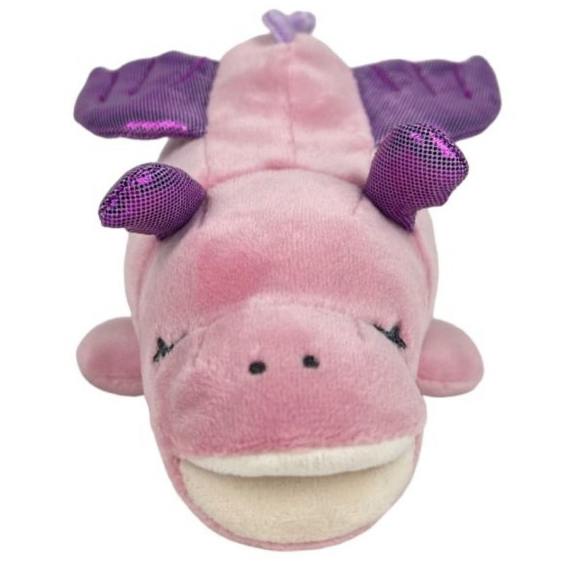 Porte-clé peluche Nemu Nemu Dragona le Dragon rose (18 cm) Trousselier Produit 2