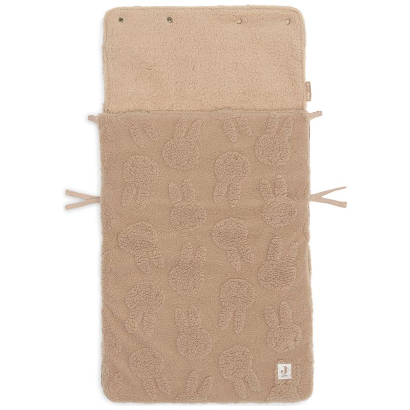 Nid d'ange passe sangle Miffy Jacquard Teddy Biscuit (groupe 0+) Jollein Produit 3